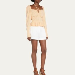 Ulla Johnson Leland Pointelle Knit Top